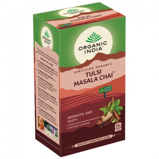 Tulsi Masala Chai Eco 25inf Organic India