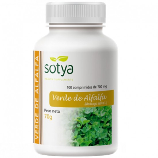 Verde de Alfalfa 700Mg 100comp Sotya