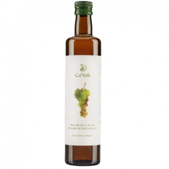 Vinagre De Vino Blanco Chardonnay Sin Filtrar Eco 500ml Cal Valls Vinagre De Vino Blanco Chardonnay Sin Filtrar Eco 500ml Cal Valls
