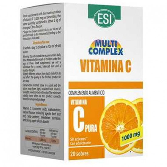 Vitamina C 1.000Mg Polvo 20 sobres Trepat-Diet-Esi Vitamina C 1.000Mg Polvo 20 sobres Trepat-Diet-Esi