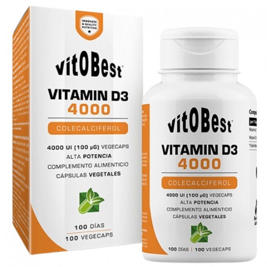 Vitamina D3 100caps Vitobest Vitamina D3 100caps Vitobest