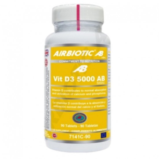Vitamina D3 Ab 5000Ui 90tabs Airbiotic Vitamina D3 Ab 5000Ui 90tabs Airbiotic