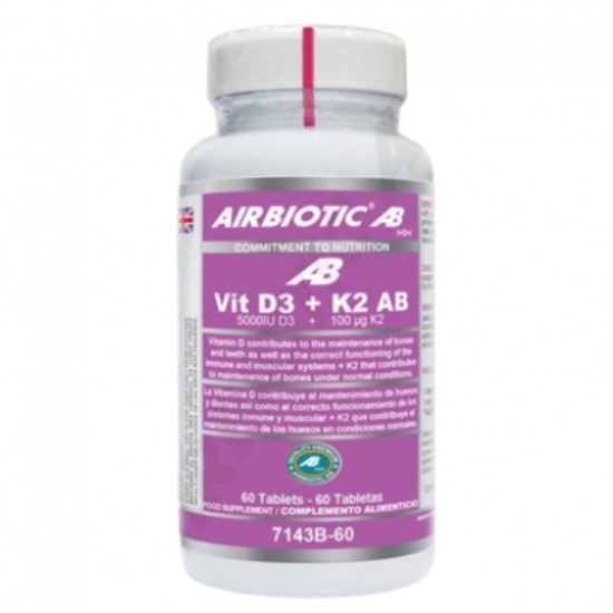 Vitamina D3 K2 60tabs Airbiotic Vitamina D3 K2 60tabs Airbiotic