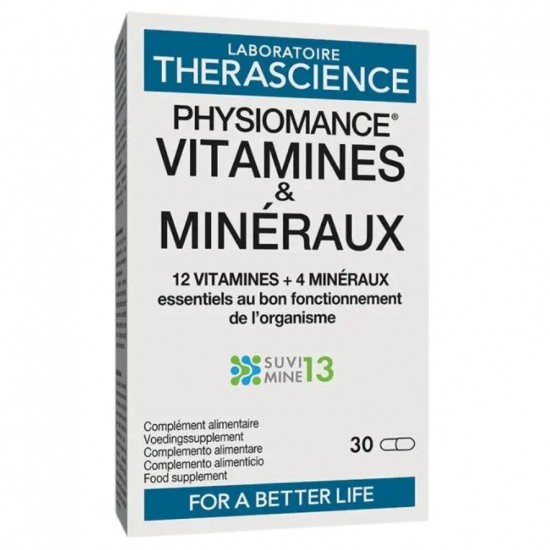 Vitaminas Y Minerales 30caps Therascience Vitaminas Y Minerales 30caps Therascience