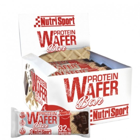 Wafers Choco Protein 15uds Nutri-Sport Wafers Choco Protein 15uds Nutri-Sport
