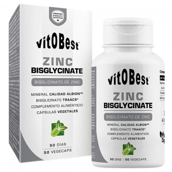 Zinc Bysglicinate 60caps Vitobest Zinc Bysglicinate 60caps Vitobest