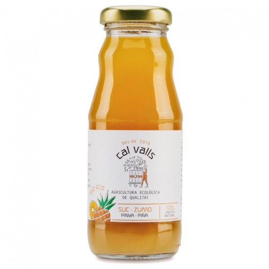 Zumo de Piña Eco 200ml Cal Valls Zumo de Piña Eco 200ml Cal Valls