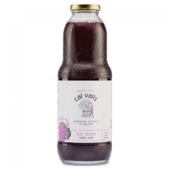 Zumo de Uva Negra Eco 200ml Cal Valls Zumo de Uva Negra Eco 200ml Cal Valls
