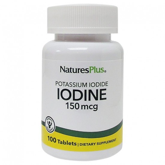 Iodine Yoduro Potasico 100comp Nature's Plus oferta