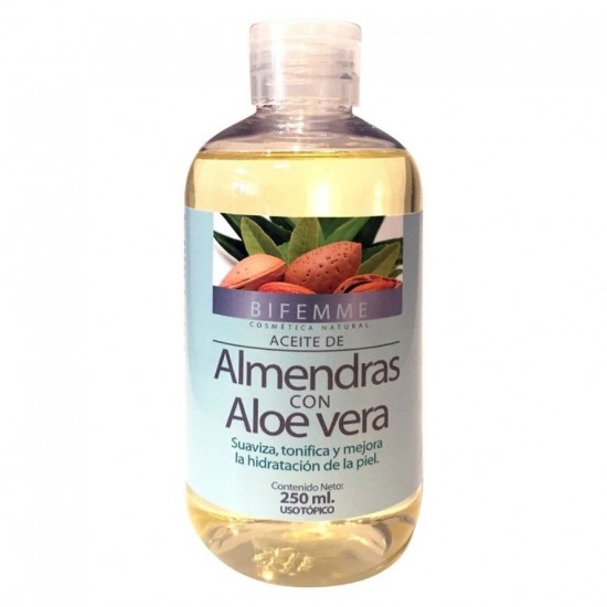 Aceite Almendras con Aloe Vera 250ml Bifemme