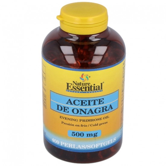 Aceite de Onagra 500 Mg 400 Perlas Nature Essential