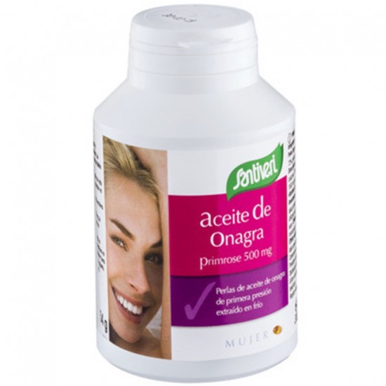 Aceite de Onagra Primrose 500 Mg 220 Perlas Santiveri Aceite de Onagra Primrose 500 Mg 220 Perlas Santiveri