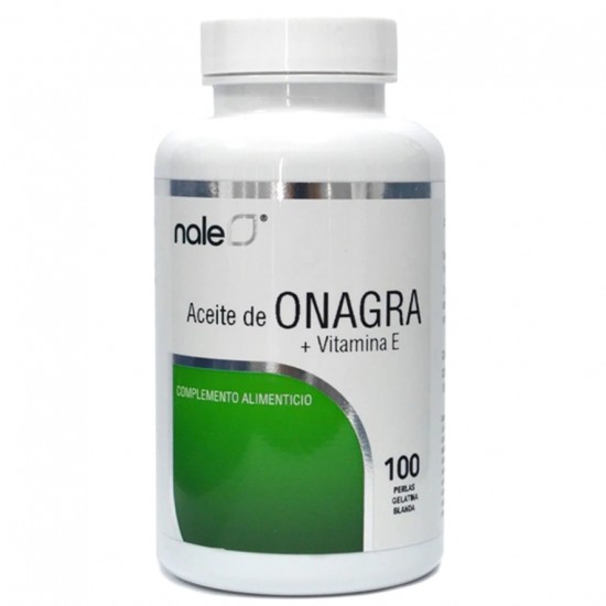 Aceite de Onagra + Vitamina-E 100 Perlas Nale