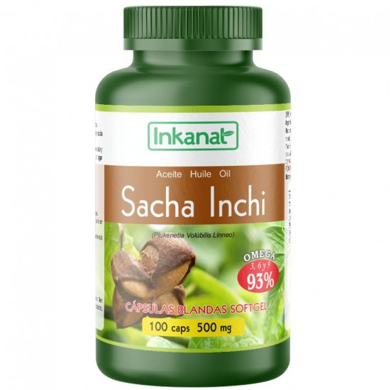 Aceite de Sacha Inchi blandas 100caps Inkanat