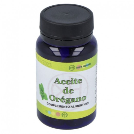Aceite Oregano 60 Perlas Alfa Herbal