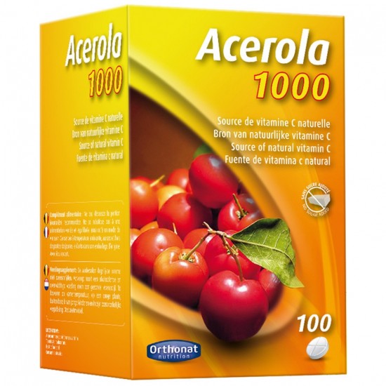 Acerola 100Mg 100comp Orthonat