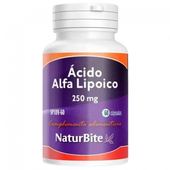 Acido Alfa Lipoico 250mg 60caps Naturbite