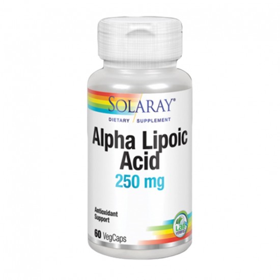 Acido Alfa Lipoico 250Mg Vegan 60caps Solaray