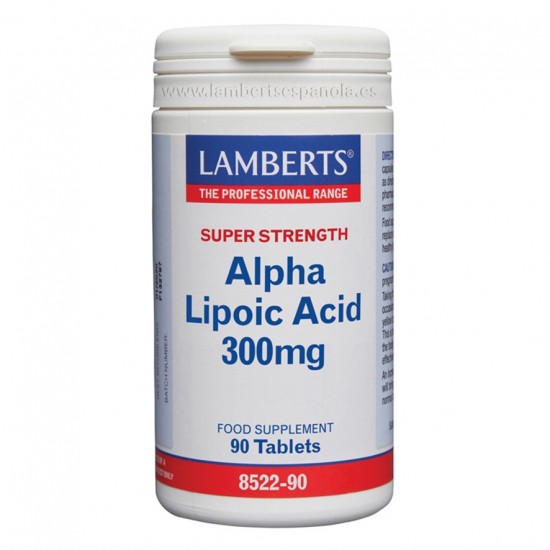 Acido Alfa Lipoico Antioxidante 300Mg Vegan 90comp Lamberts