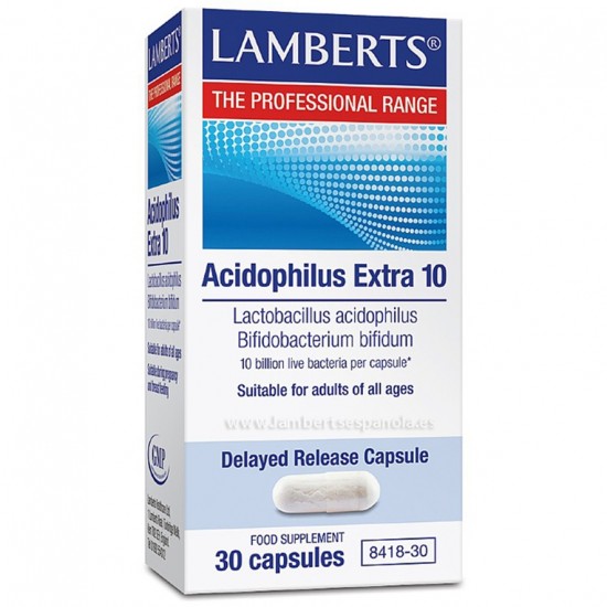 Acidophilus Extra-10 30caps Lamberts