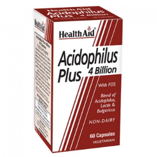 Acidophilus Plus Vegan 60caps Health Aid