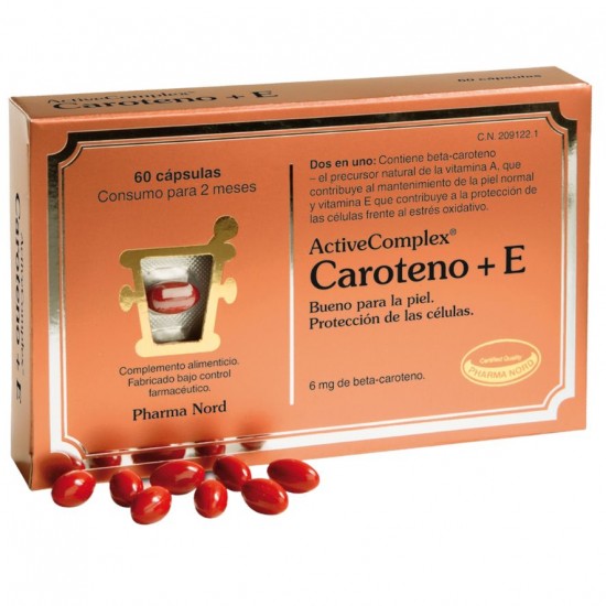 Caroteno Vitamina-E Bio 60comp Pharma Nord