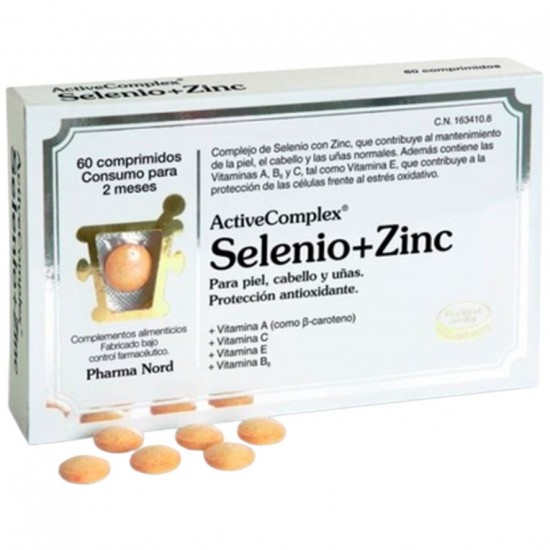 Selenio + Zinc Activ Complex 60comp Pharma Nord