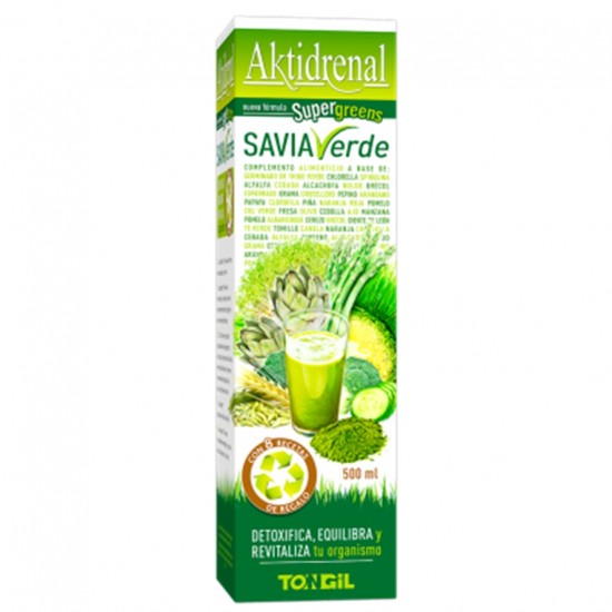 Aktidrenal Savia Verde 250ml Tong-Il Aktidrenal Savia Verde 250ml Tong-Il