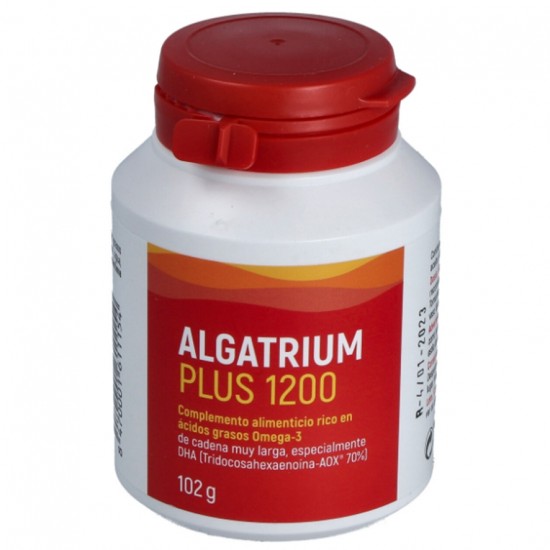 Algatrium Plus Omega-3 1200Mg Sin Gluten 60 Perlas Brudytechnology