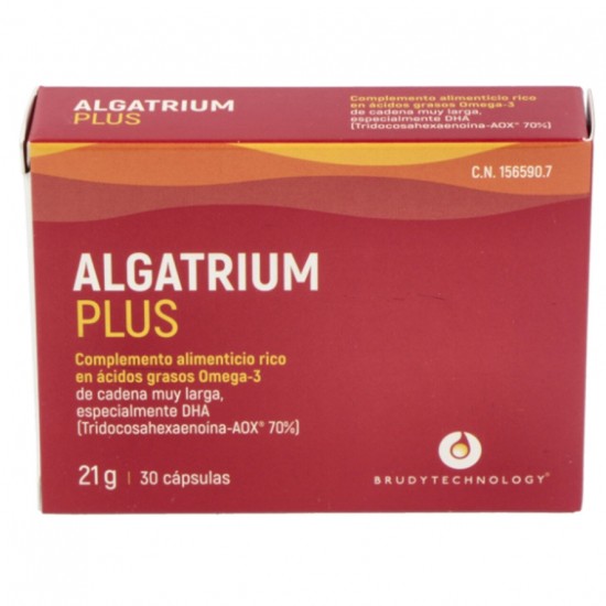 Algatrium Plus Omega-3 500Mg 30 Perlas Brudytechnology