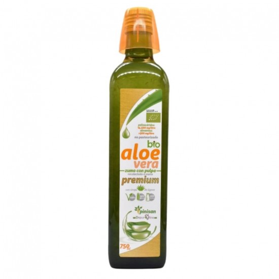 Aloe Vera Premium Bio Sin Gluten Vegan 750ml Pinisan