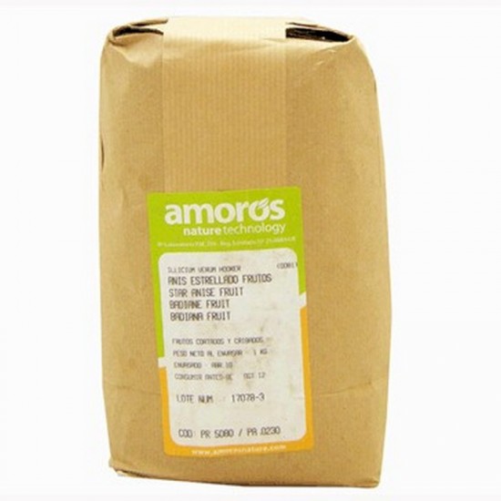 Anis Estrellado Hierba Triturado 1kg Amoros