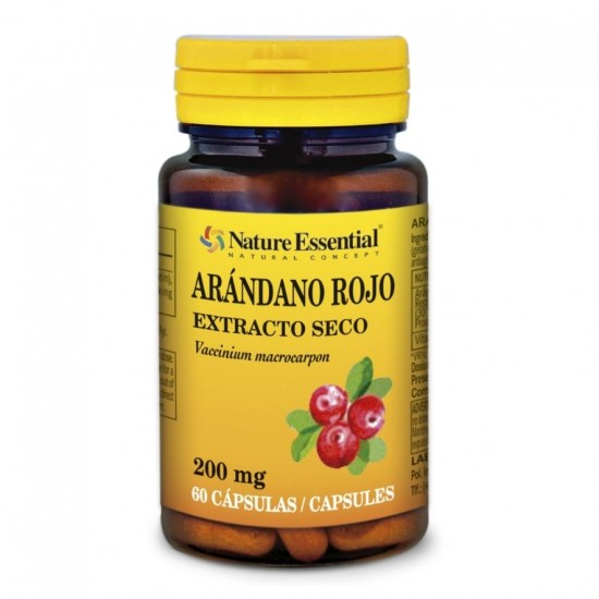 Arandano Rojo 200Mg Nature Essential | 60 Capsulas