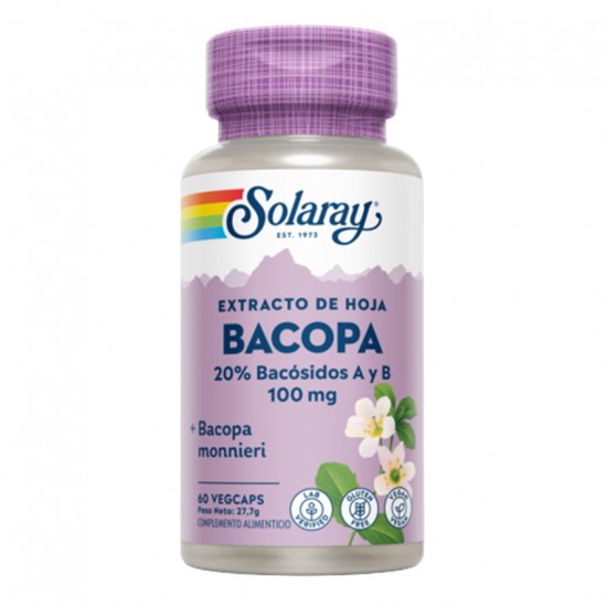 Bacopa 100Mg Solaray | 60 Capsulas