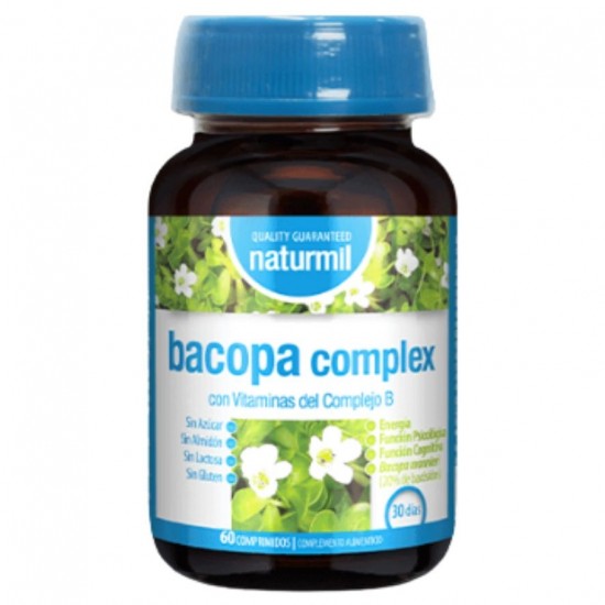 Bacopa Complex 300mg Sin Gluten 60comp Naturmil