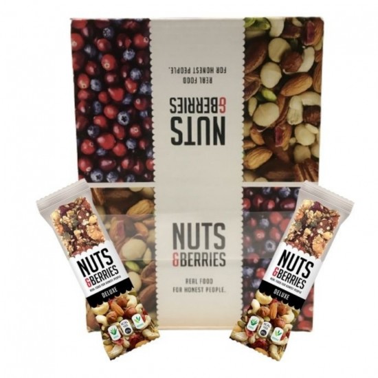 Barrita Deluxe Bio 15uds Nuts & Berries Barrita Deluxe Bio 15uds Nuts & Berries