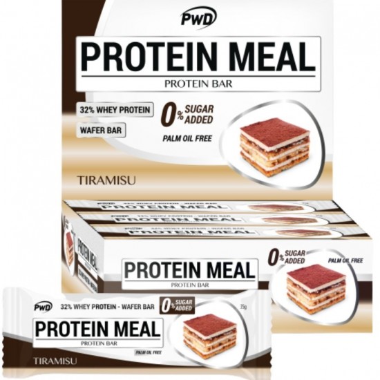 Barritas Protein Meal Sabor Tiramisu 12x35g PWD