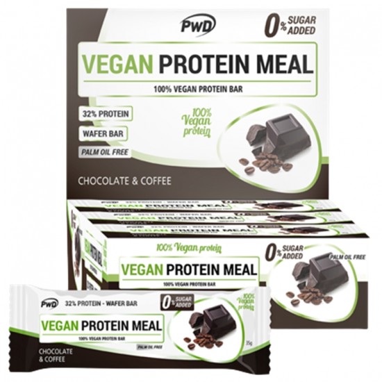 Barritas Proteina Cafe-Choco Vegan PWD