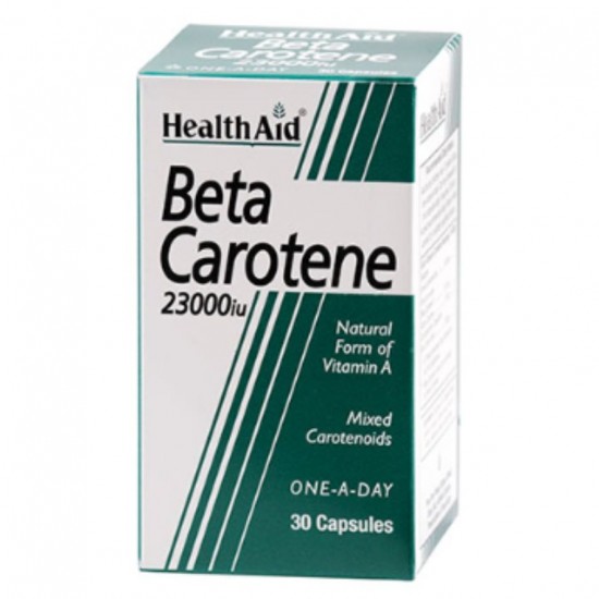 Betacaroteno 23000Ui 30caps Health Aid