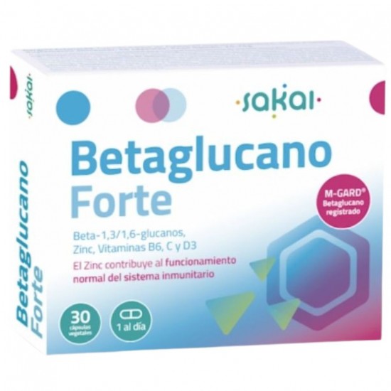 Betaglucano Forte 30 Capsulas Sakai Betaglucano Forte 30 Capsulas Sakai