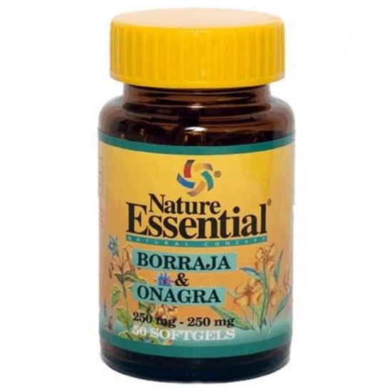 Borraja y Onagra 250Mg 50 Perlas Nature Essential