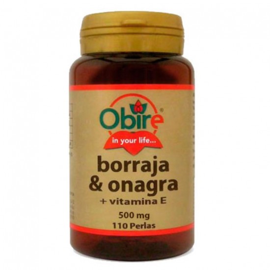 Borraja y Onagra + Vitamina E 500Mg 110 Perlas Obire
