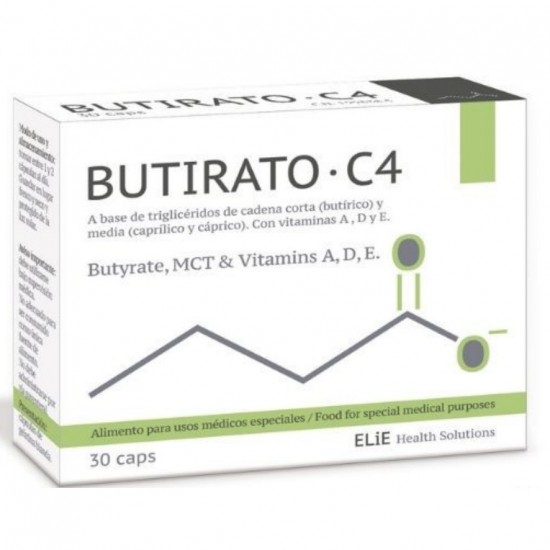 Butirato C4 30cap Elie Health Solutions