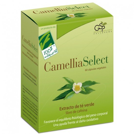 Camellia Select Extracto Te Verde 60caps 100 % Natural