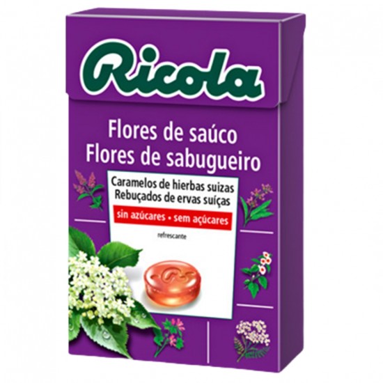 Caramelos de Flores de Sauco SinAzucar 50g Ricola
