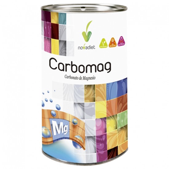 Carbomag Carbonato de Magnesio Polvo Sin Gluten Vegan 150g Nova Diet