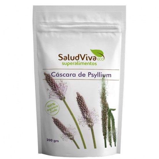 Cascara de Psyllium Sin Gluten Bio Vegan 200g Salud Viva
