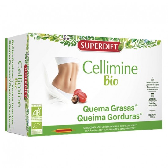 Cellimine Quema Grasas Bio 20 Ampollasx15ml Super Diet Cellimine Quema Grasas Bio 20 Ampollasx15ml Super Diet