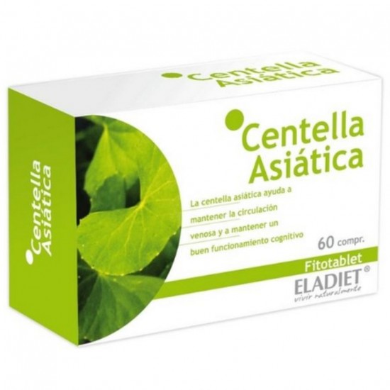 Centella Asiatica Fitotablet Sin Gluten 60comp Eladiet