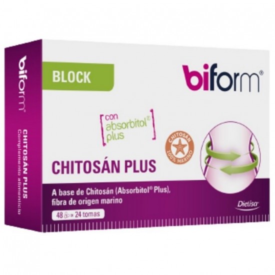 Chitosan Plus 48 Capsulas Biform